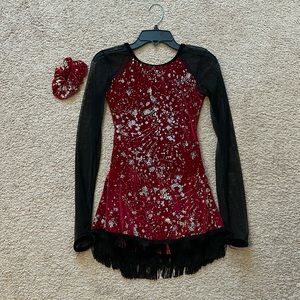 Girls Figure Skating Dress